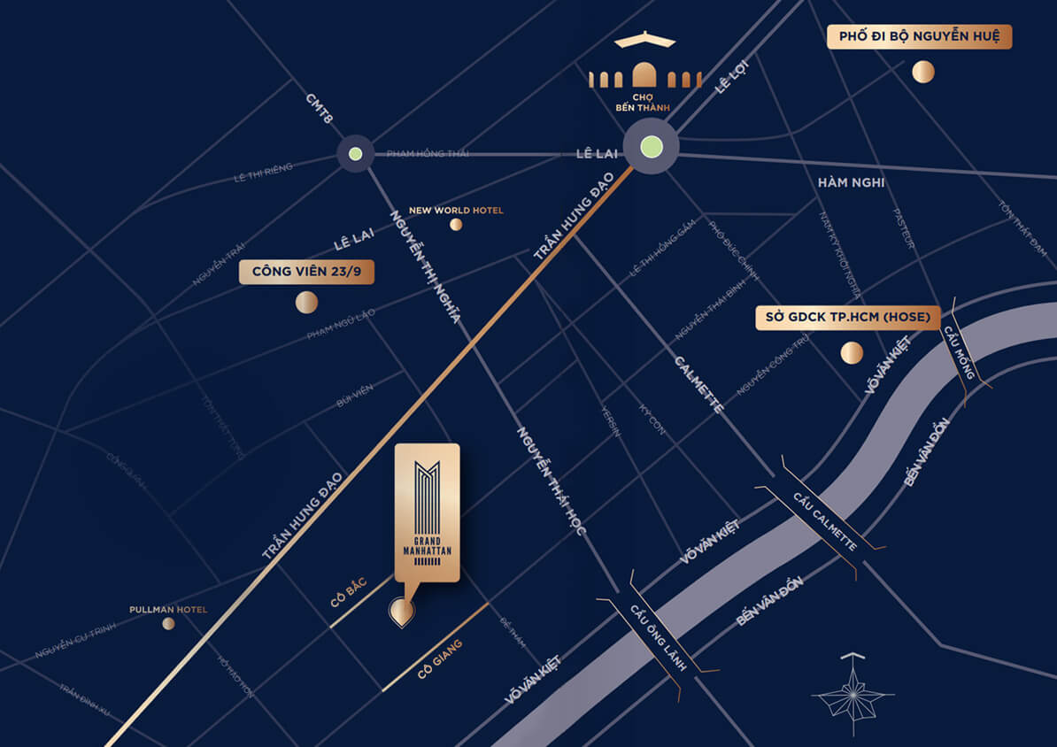 Vị trí The Grand Manhattan