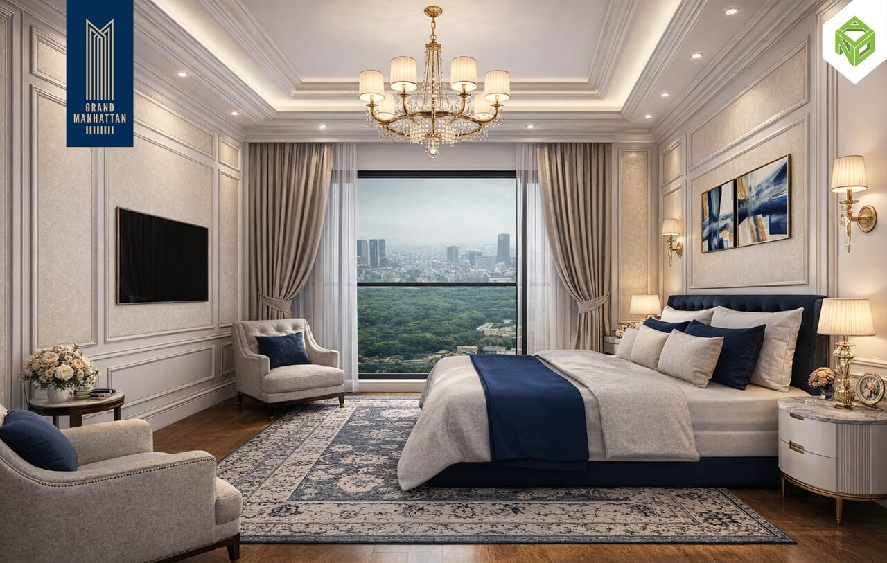 các dòng căn hộ điển hình tại The Grand Manhattan